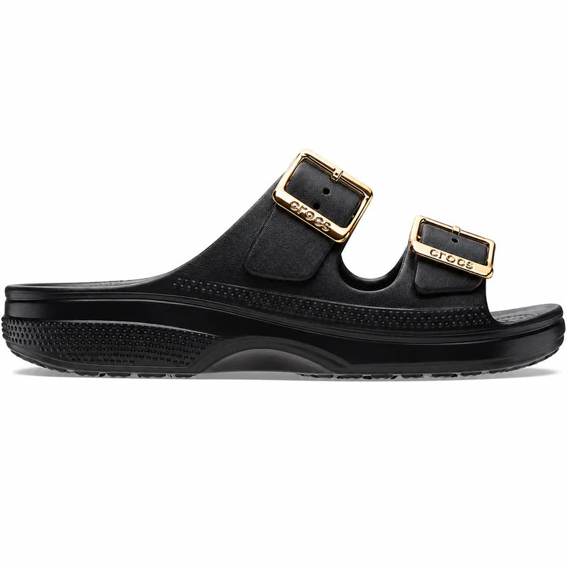 Women’s Metallic Buckle Saturday Sandal