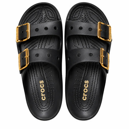 Women’s Metallic Buckle Saturday Sandal