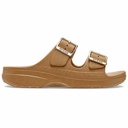 Women’s Metallic Buckle Saturday Sandal